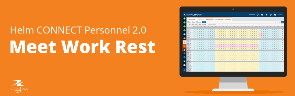 Meet Work Rest, the latest Helm CONNECT Personnel feature